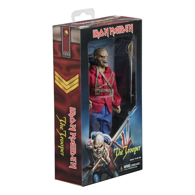 Iron Maiden Eddie Trooper Clothed Action Figure 20cm