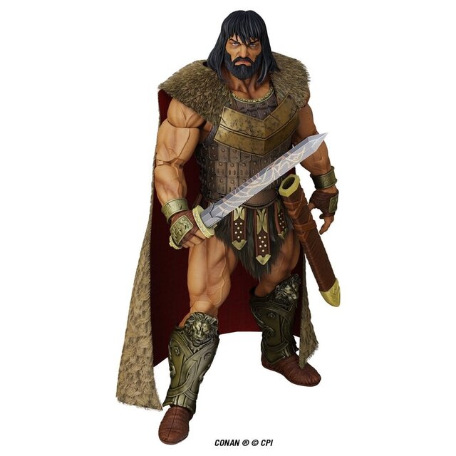 Conan Epic H.A.C.K.S. Action Figure 1/12 King Conan: Ruler of Aquilonia