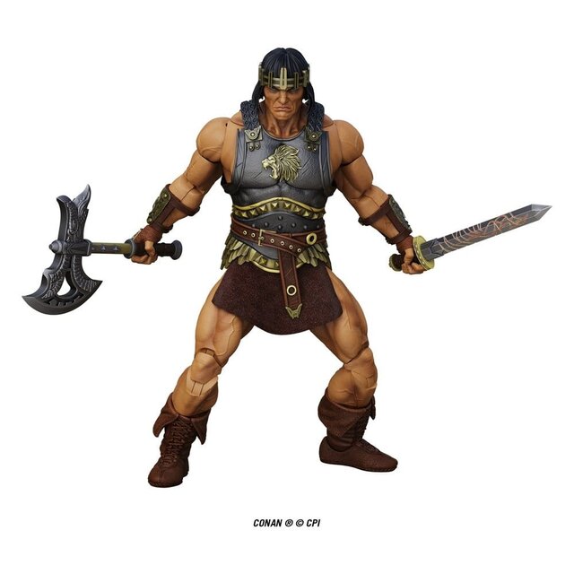 Conan Epic H.A.C.K.S. Action Figure 1/12 King Conan: Ruler of Aquilonia