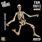Epic  H.A.C.K.S. Action Figure 1/12 Skeleton Blank Classic Bone