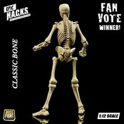 Epic  H.A.C.K.S. Action Figure 1/12 Skeleton Blank Classic Bone