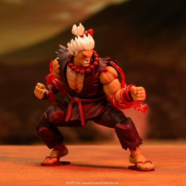 Ultra Street Fighter II: The Final Challengers Akuma (Player 2 Deluxe) Action Figure 15cm