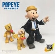 Popeye Action Figure Wave 01 Castor Oyl