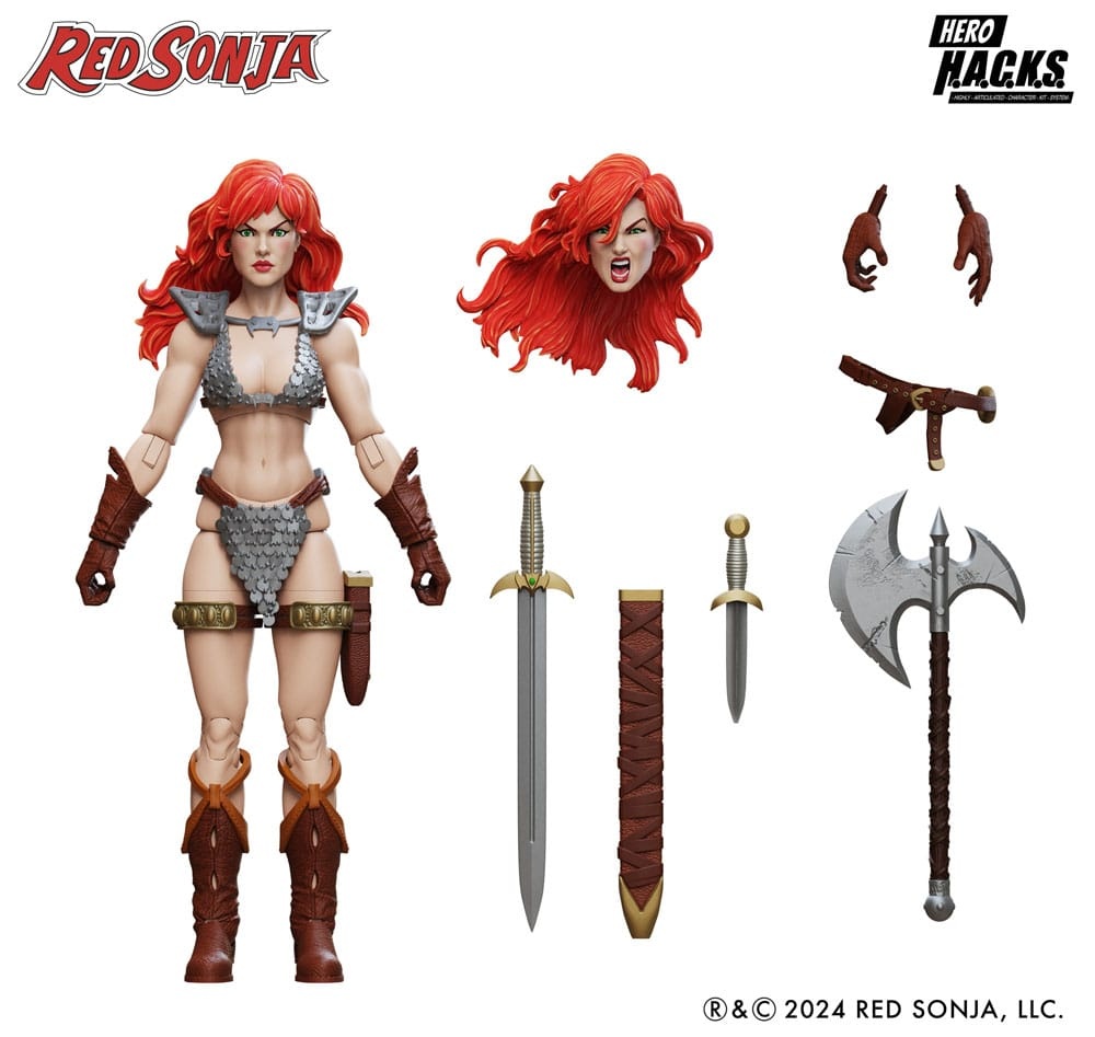 Boss Fight Studio Red Sonja Hero H.A.C.K.S. Red Sonja