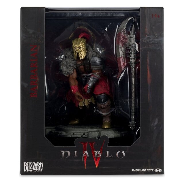 Diablo IV Limited Edition Barbarian Statue 12cm