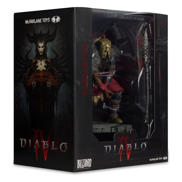Diablo IV Limited Edition Barbarian Statue 12cm