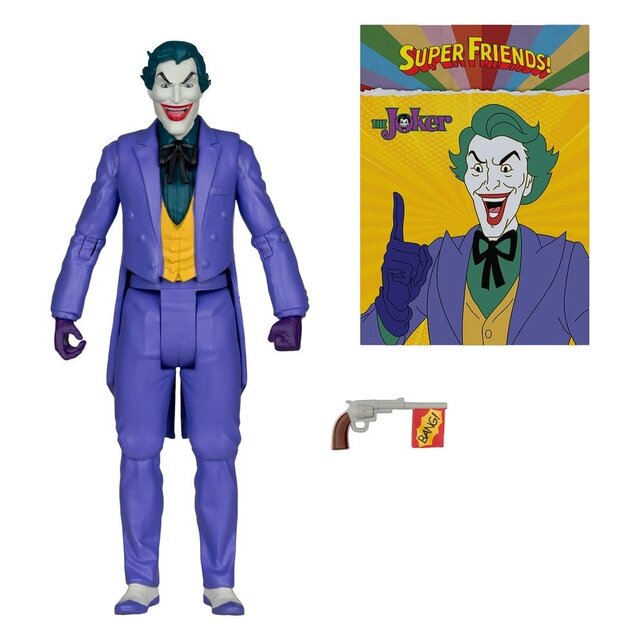DC Retro Super Friends The Joker Wave 17 Action Figure 15cm