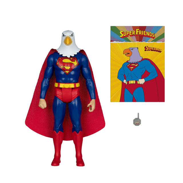 DC Retro Super Friends Warpland Superman Wave 17 Action Figure 15cm