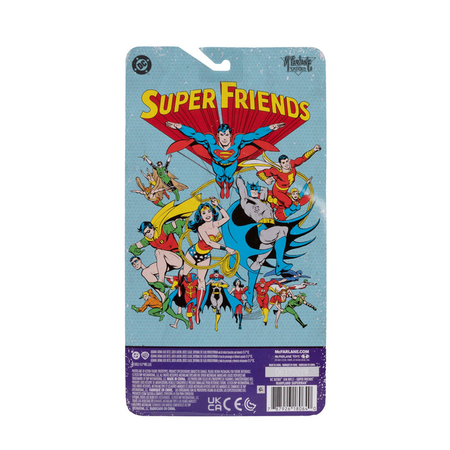 DC Retro Super Friends Warpland Superman Wave 17 Action Figure 15cm