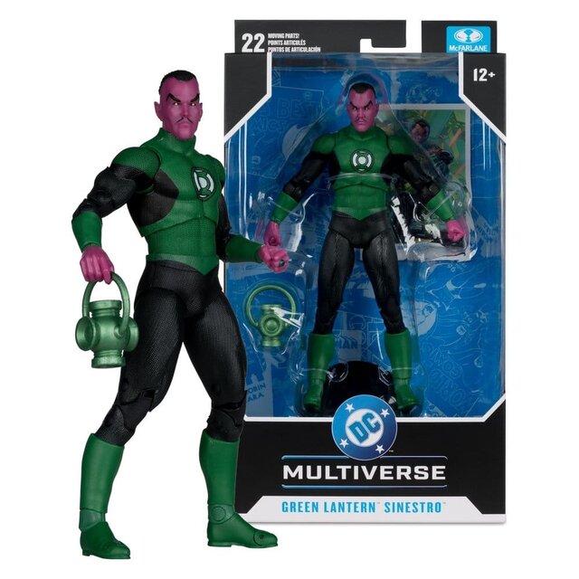 DC Multiverse Sinestro (Green Lantern Corps #1) Action Figure 18cm