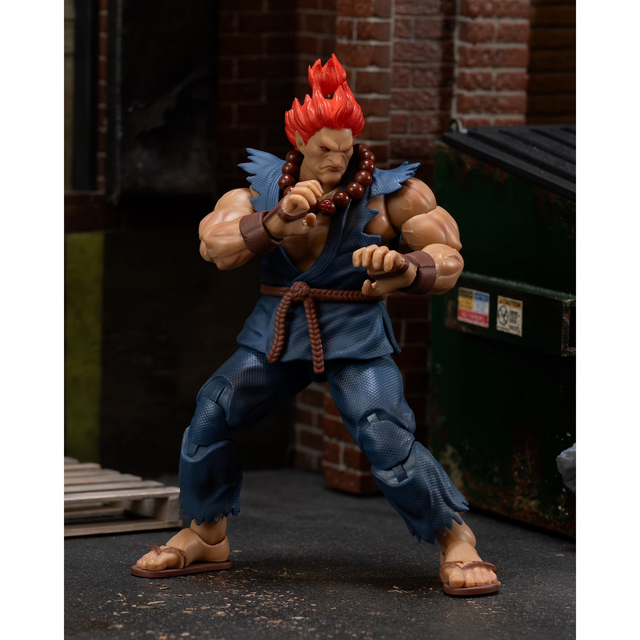 Ultra Street Fighter II: The Final Challengers Akuma Deluxe Action Figure 15cm