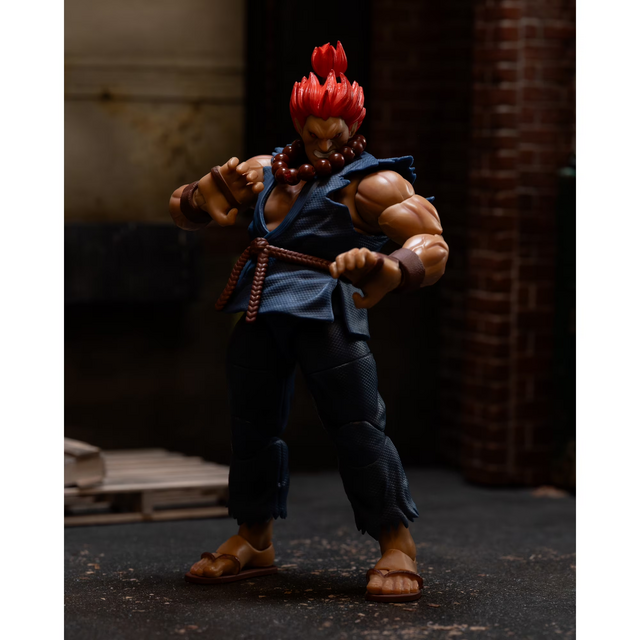 Ultra Street Fighter II: The Final Challengers Akuma Deluxe Action Figure 15cm