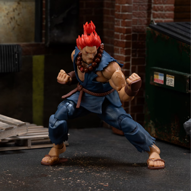 Ultra Street Fighter II: The Final Challengers Akuma Deluxe Action Figure 15cm