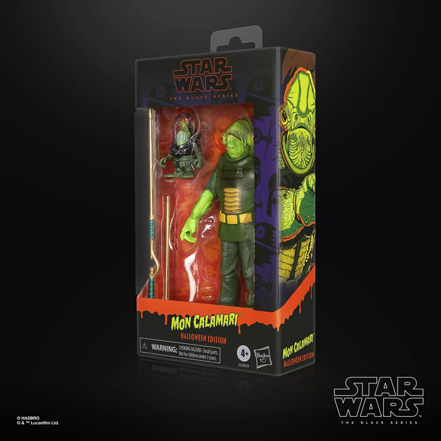 Star Wars The Black Series Mon Calamari (Halloween Edition) Action Figure 15cm