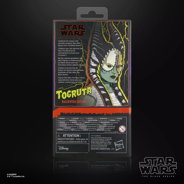 Star Wars The Black Series Togruta (Halloween Edition) Action Figure 15cm