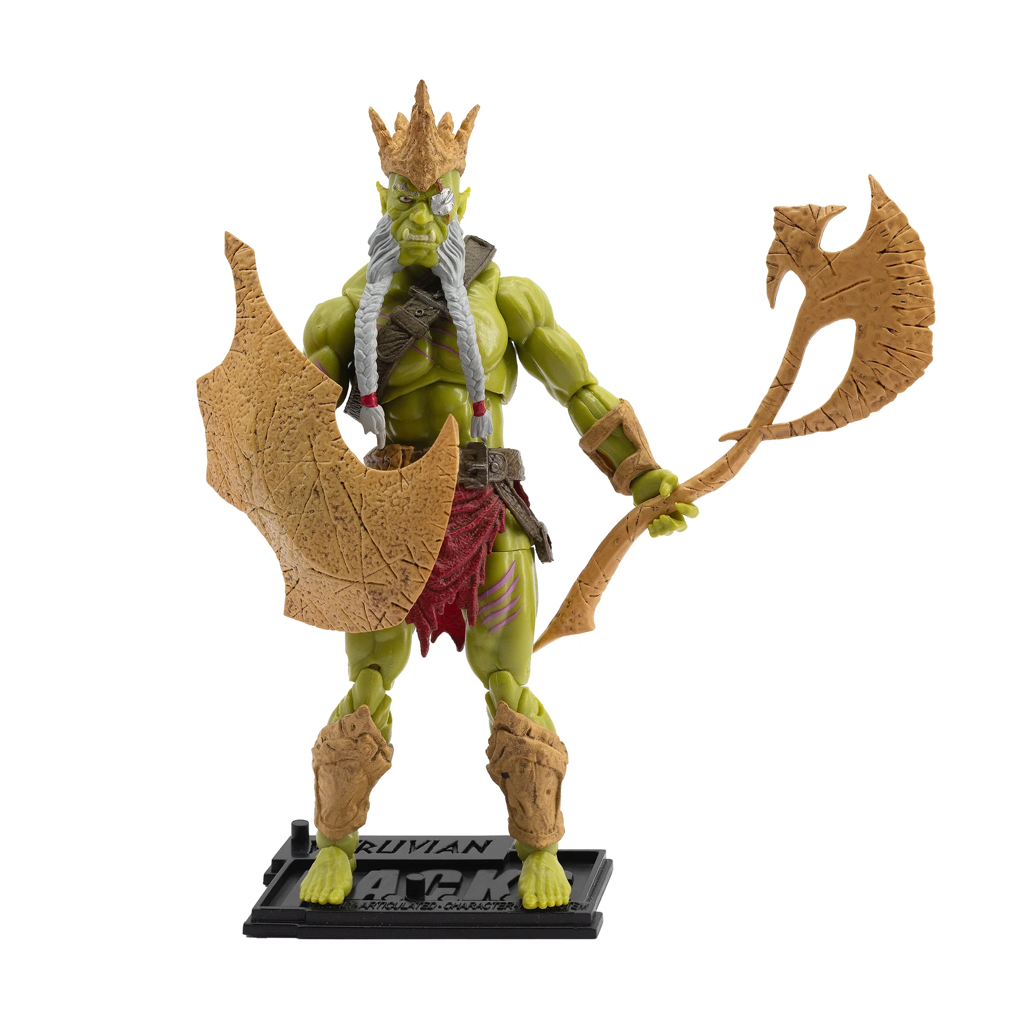 Boss Fight Studio Vitruvian H.A.C.K.S. Mighty Orc Sovran Bur'Zagi