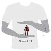 Vitruvian H.A.C.K.S. Action Figure Halfling Scout Dwynn Dellos 7,5cm