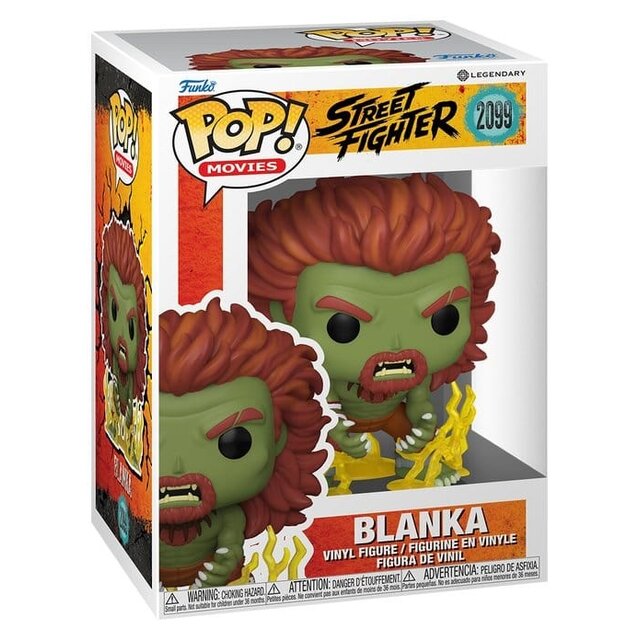 POP! Movies Street Fighter Blanka #2099 Vinyl Figure 10cm