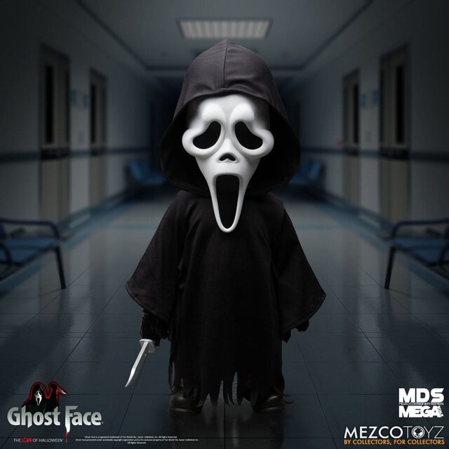 Scream MDS Mega Scale Plush Doll Ghost Face 38cm