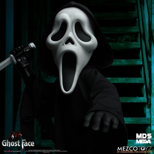 Scream MDS Mega Scale Plush Doll Ghost Face 38cm