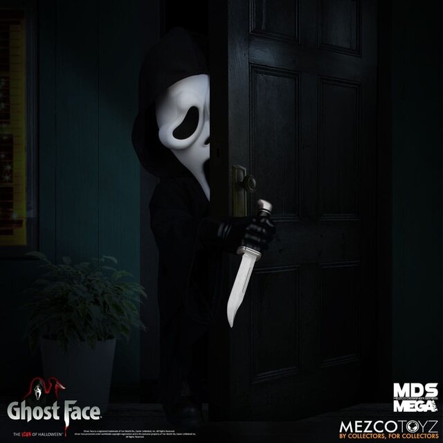 Scream MDS Mega Scale Plush Doll Ghost Face 38cm