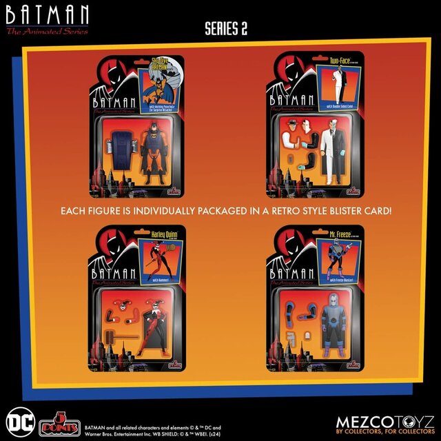 Batman: The Animated Series 5 Points Action Figures Deluxe Box Set Series 2