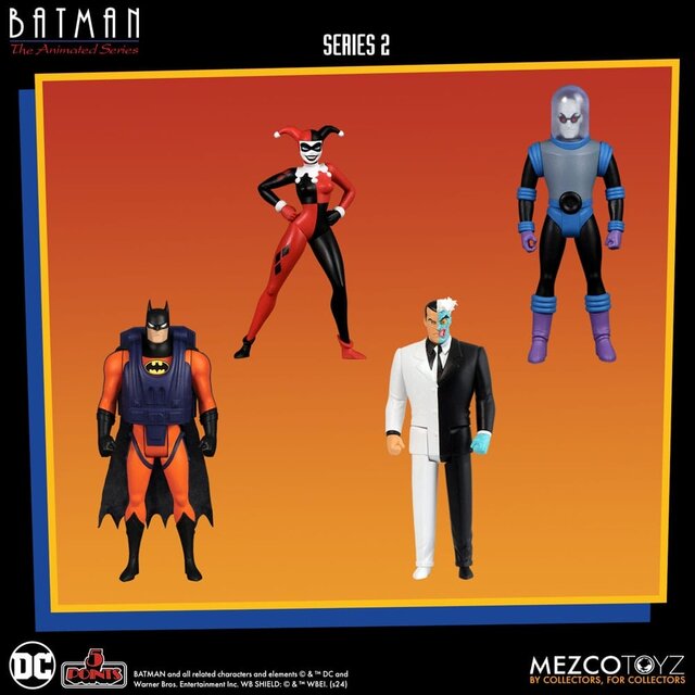 Batman: The Animated Series 5 Points Action Figures Deluxe Box Set Series 2