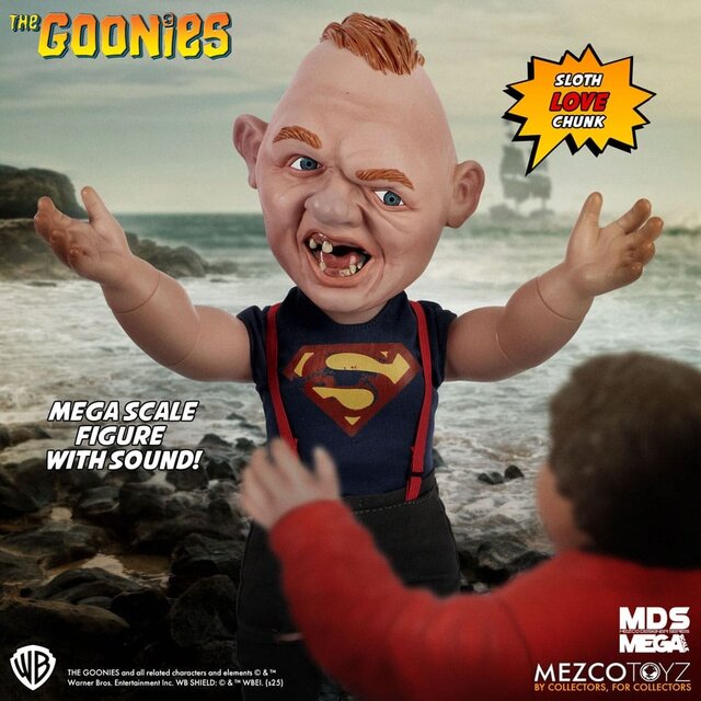 The Goonies MDS Mega Scale Plush Doll Talking Sloth with Sound 38cm