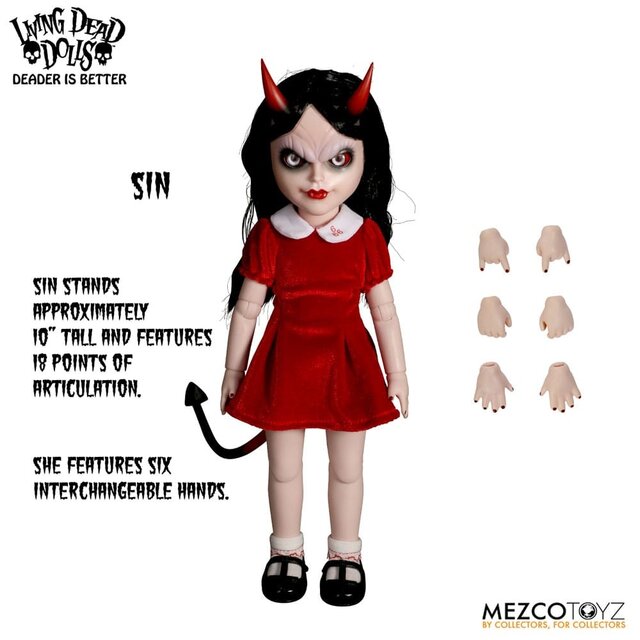 The Return of the Living Dead Dolls Doll Sin 25cm