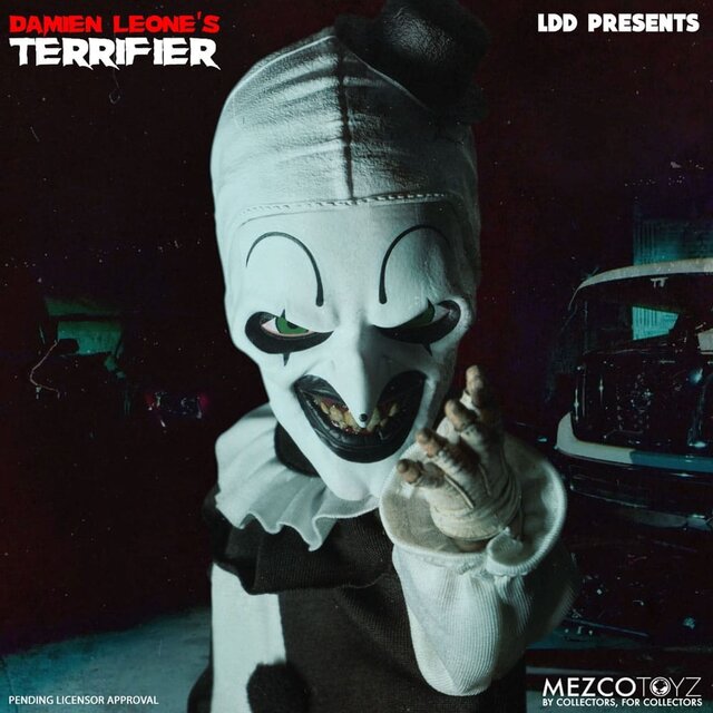 Terrifier LDD Presents Doll Art the Clown 25cm