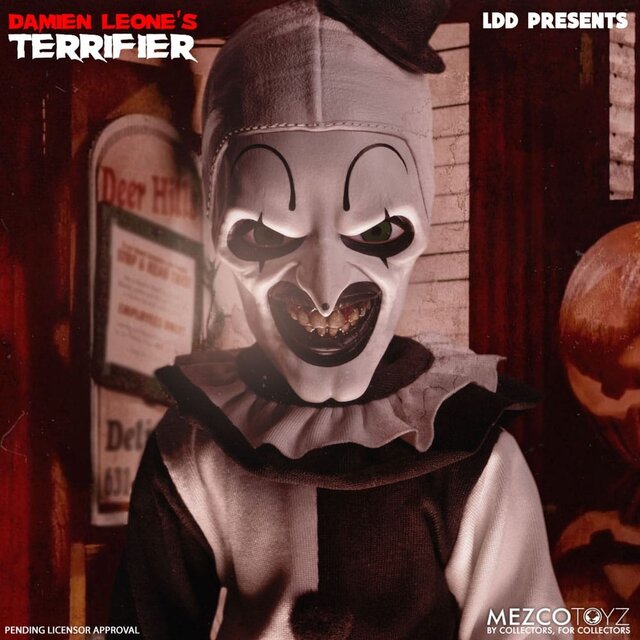 Terrifier LDD Presents Doll Art the Clown 25cm