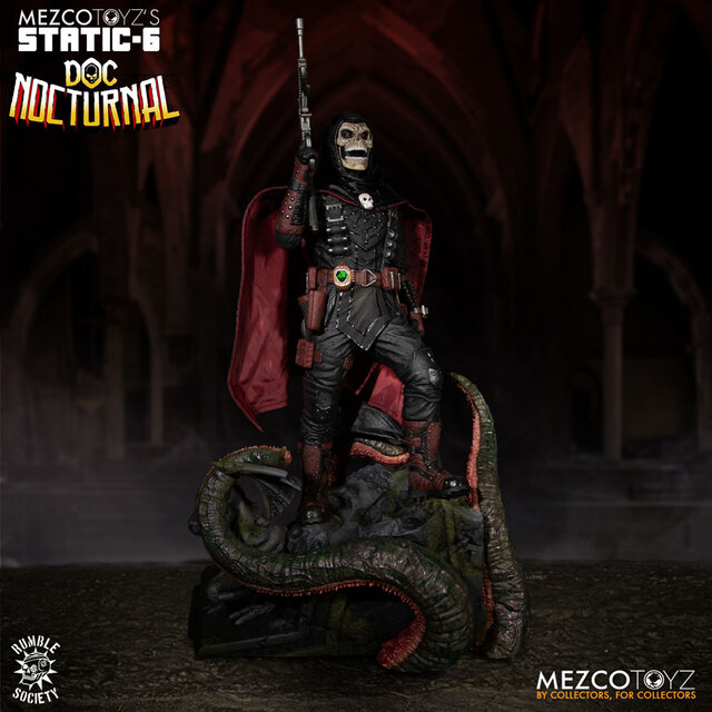 Original Character Static-6 PVC Statue 1/6 Rumble Society Doc Nocturnal 38cm