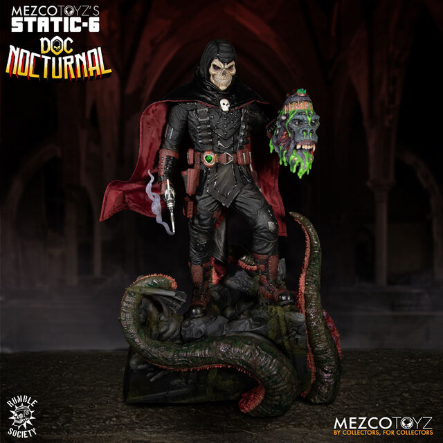 Original Character Static-6 PVC Statue 1/6 Rumble Society Doc Nocturnal 38cm