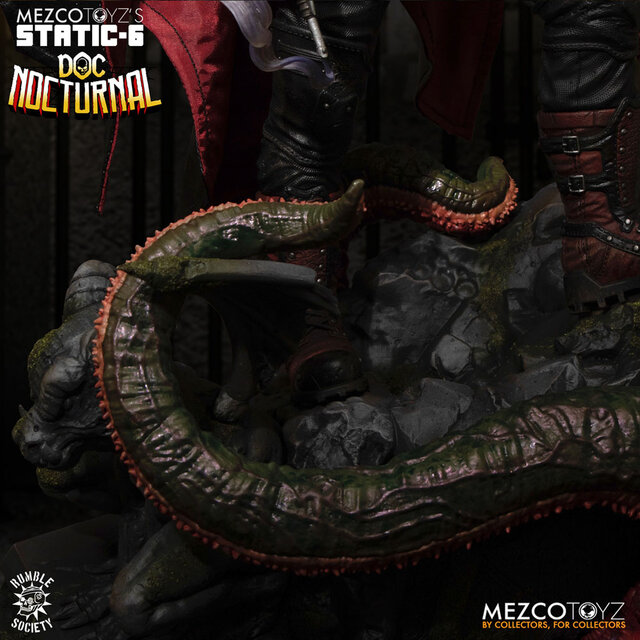 Original Character Static-6 PVC Statue 1/6 Rumble Society Doc Nocturnal 38cm