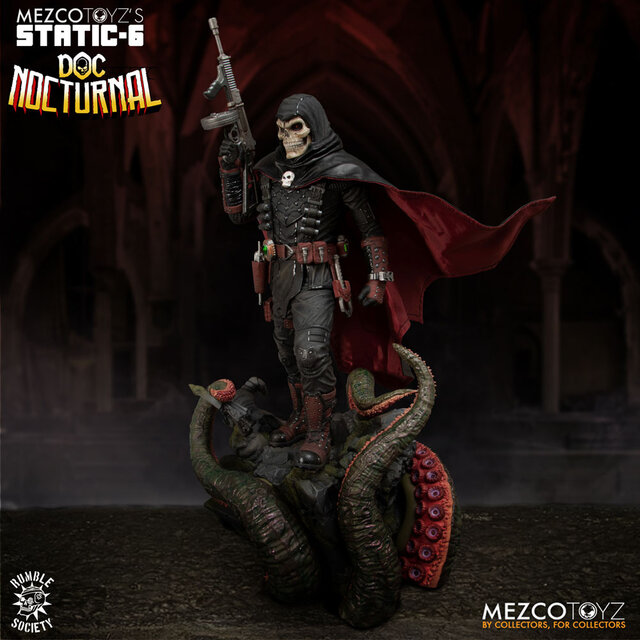 Original Character Static-6 PVC Statue 1/6 Rumble Society Doc Nocturnal 38cm