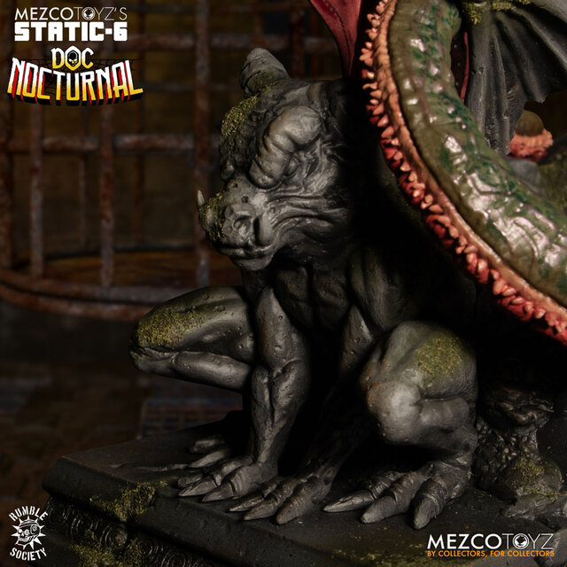 Original Character Static-6 PVC Statue 1/6 Rumble Society Doc Nocturnal 38cm