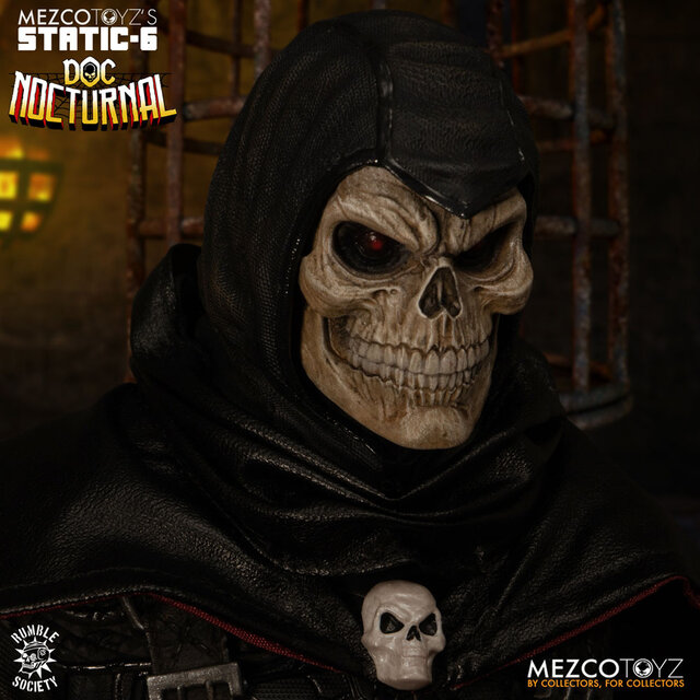 Original Character Static-6 PVC Statue 1/6 Rumble Society Doc Nocturnal 38cm
