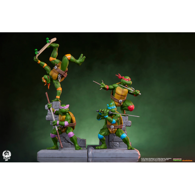 Teenage Mutant Ninja Turtles PVC Statue 4-pack 20cm