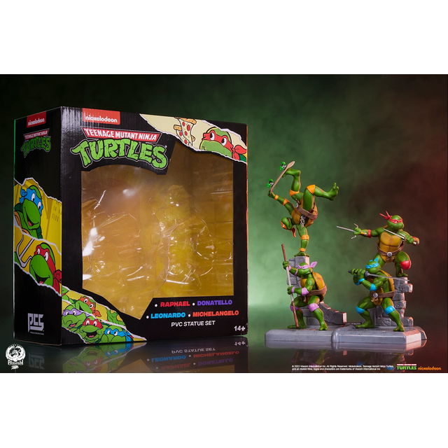 Teenage Mutant Ninja Turtles PVC Statue 4-pack 20cm