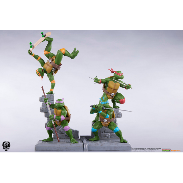 Teenage Mutant Ninja Turtles PVC Statue 4-pack 20cm