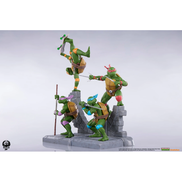 Teenage Mutant Ninja Turtles PVC Statue 4-pack 20cm