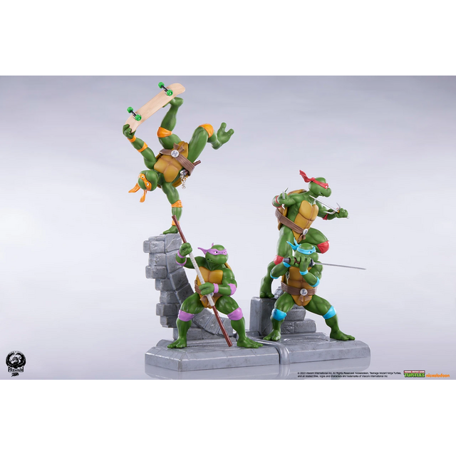 Teenage Mutant Ninja Turtles PVC Statue 4-pack 20cm