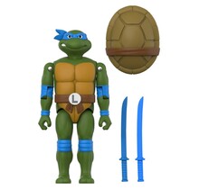 Teenage Mutant Ninja Turtles ReAction+ Leonardo Wave 2 Action Figure 10cm