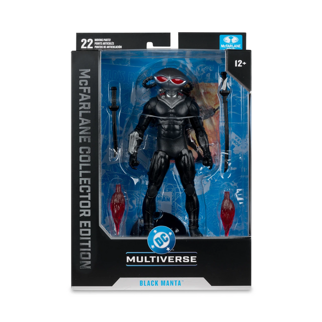 Collector Edition Black Manta (DC Classic) Action Figure 18cm