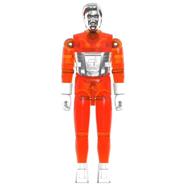 Micronauts ReAction+ Action Figure Wave 04 Time Traveler (Translucent Orange)