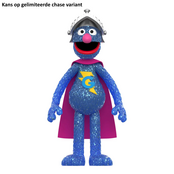 Sesame Street ReAction Action Figure Super Grover 10cm