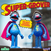 Sesame Street ReAction Action Figure Super Grover 10cm