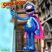 Sesame Street ReAction Action Figure Super Grover 10cm