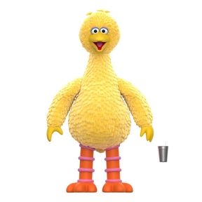 Sesame Street Fuzzy Big Bird Flocked