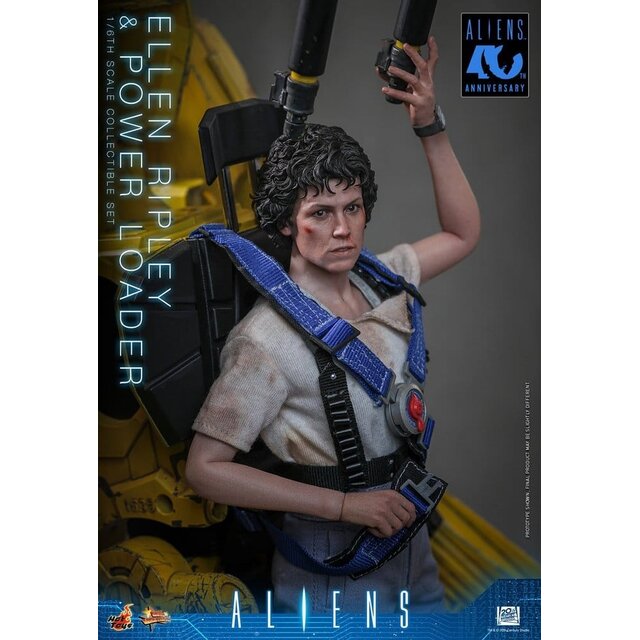 Alien Movie Masterpiece Figure Set Ellen Ripley and Power Loader 52cm